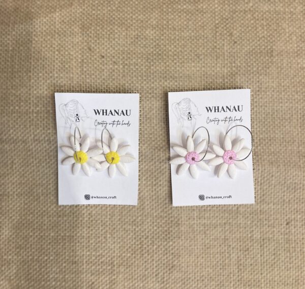Pendientes Whanau - margaritas